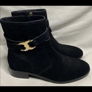 Tory Burch Black Gemini link ankle boot 8